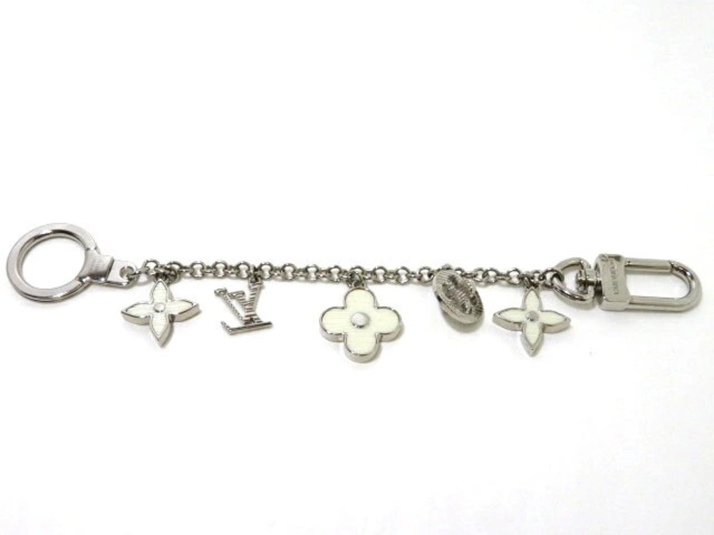 LOUIS VUITTON Accessories Bag Charm Keyring Bijou Sac Chaine Fleur Tou Epi